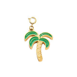 Gold Palm Tree Charm