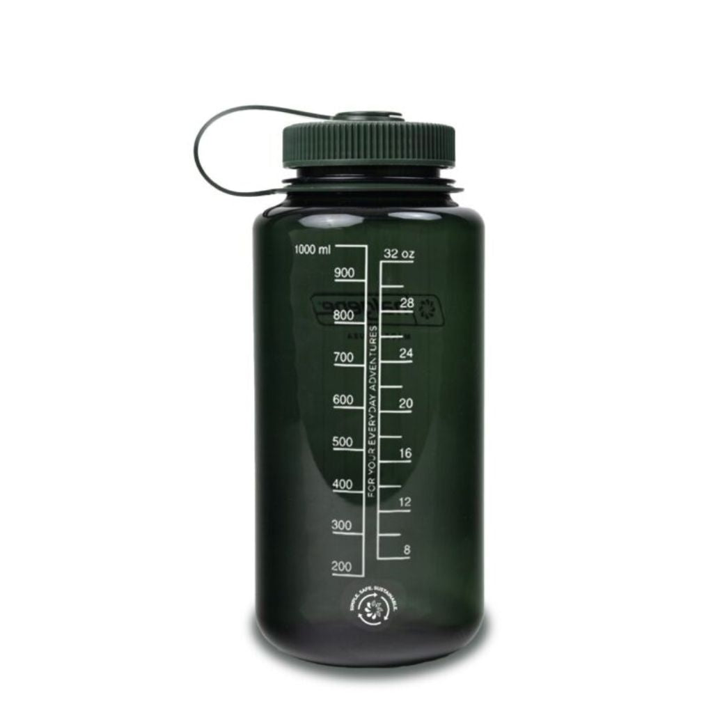 Nalgene Sustain Wide Mouth BPA-Free Leak-Proof Water Bottle - 32oz - Jade