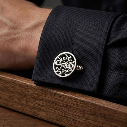 Personalised Arabic Name Cufflinks