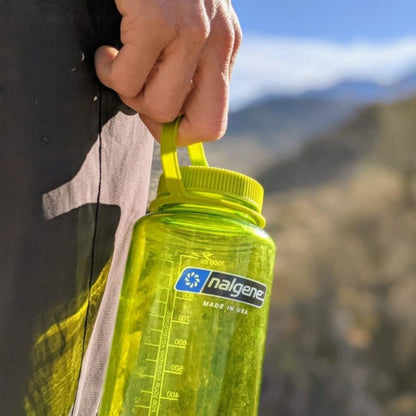 Nalgene Sustain Wide Mouth BPA-Free Leak-Proof Water Bottle - 32oz - Spring Green