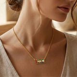 UAE Flag Signature Necklace