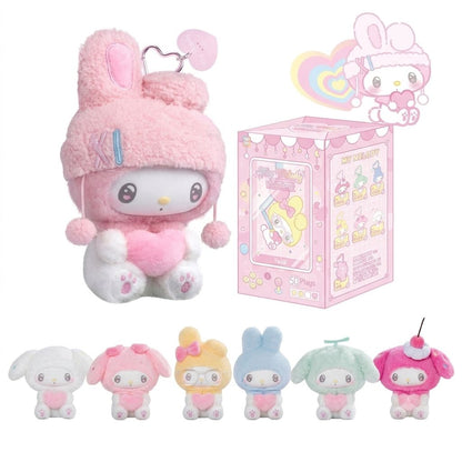 Top Toy My Melody 50th Anniversary Milk Candy Plush Pendant Blind Box