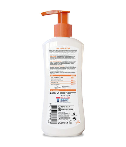 CALYPSO Press & Protect Sun Lotion SPF30 200ML