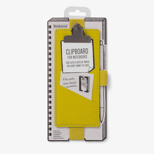 Bookaroo Notebook Clipboard - Chartreuse