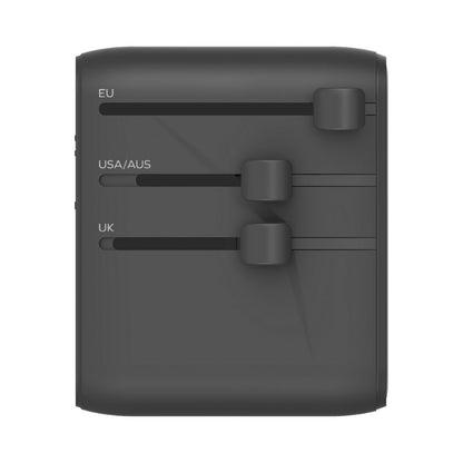 Momax 1-World2 35W 5-Port Dual Ac Travel Adaptor
