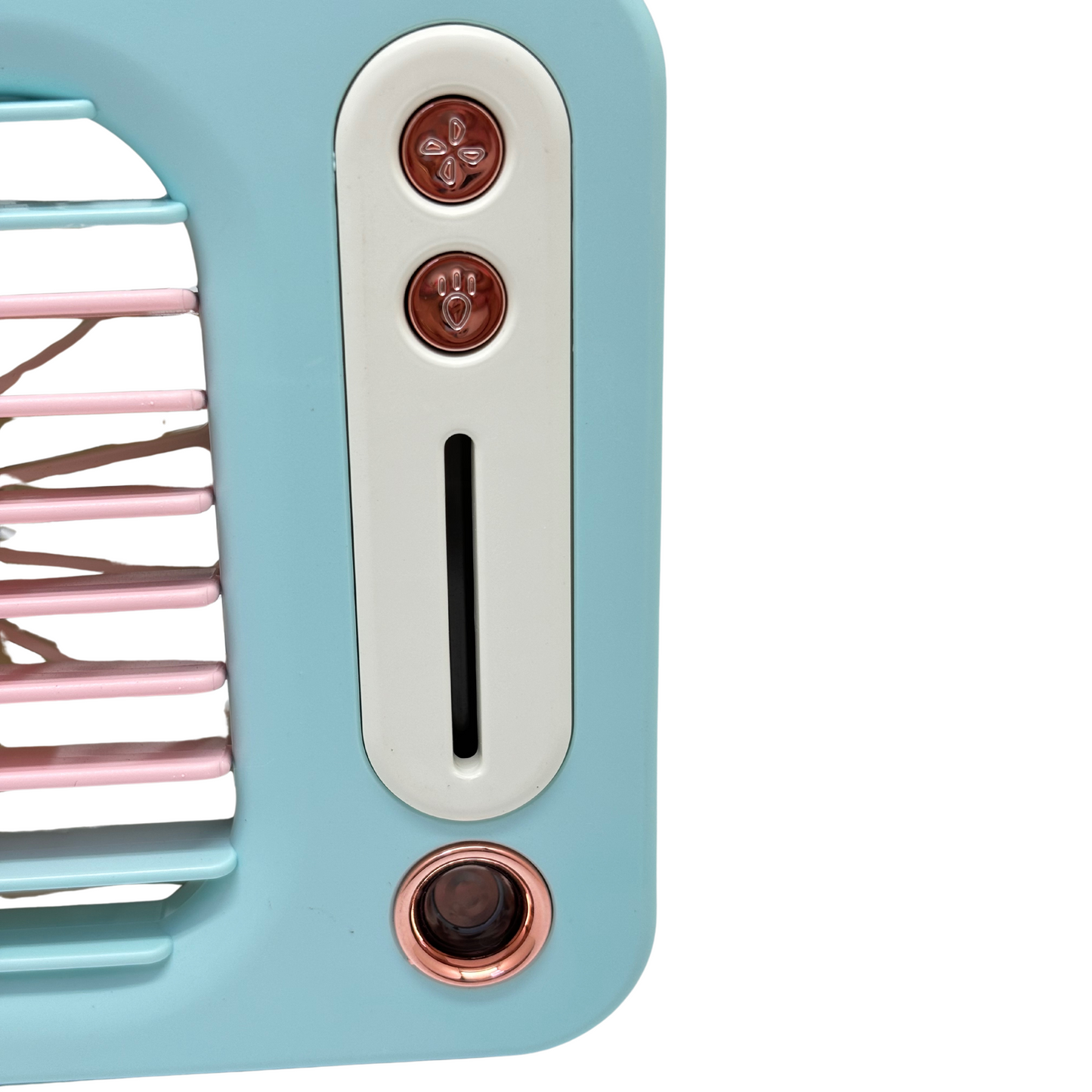 Cute Rabbit Design Cooler Fan with Misting Spray Feature