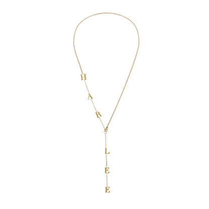Drop Name Necklace