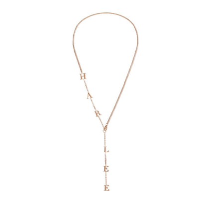Drop Name Necklace