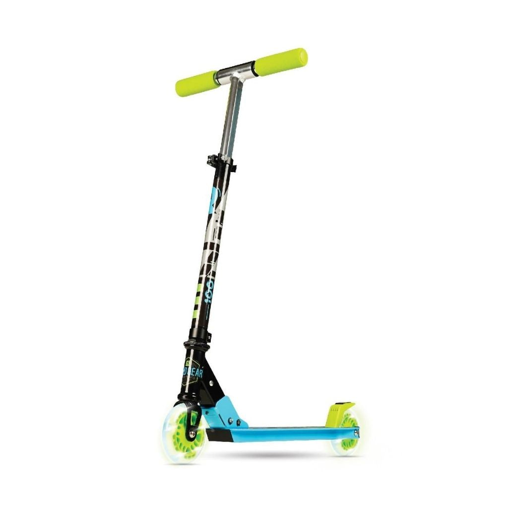 Madd Gear Rize 100 Folding Scooter – Blue/Green