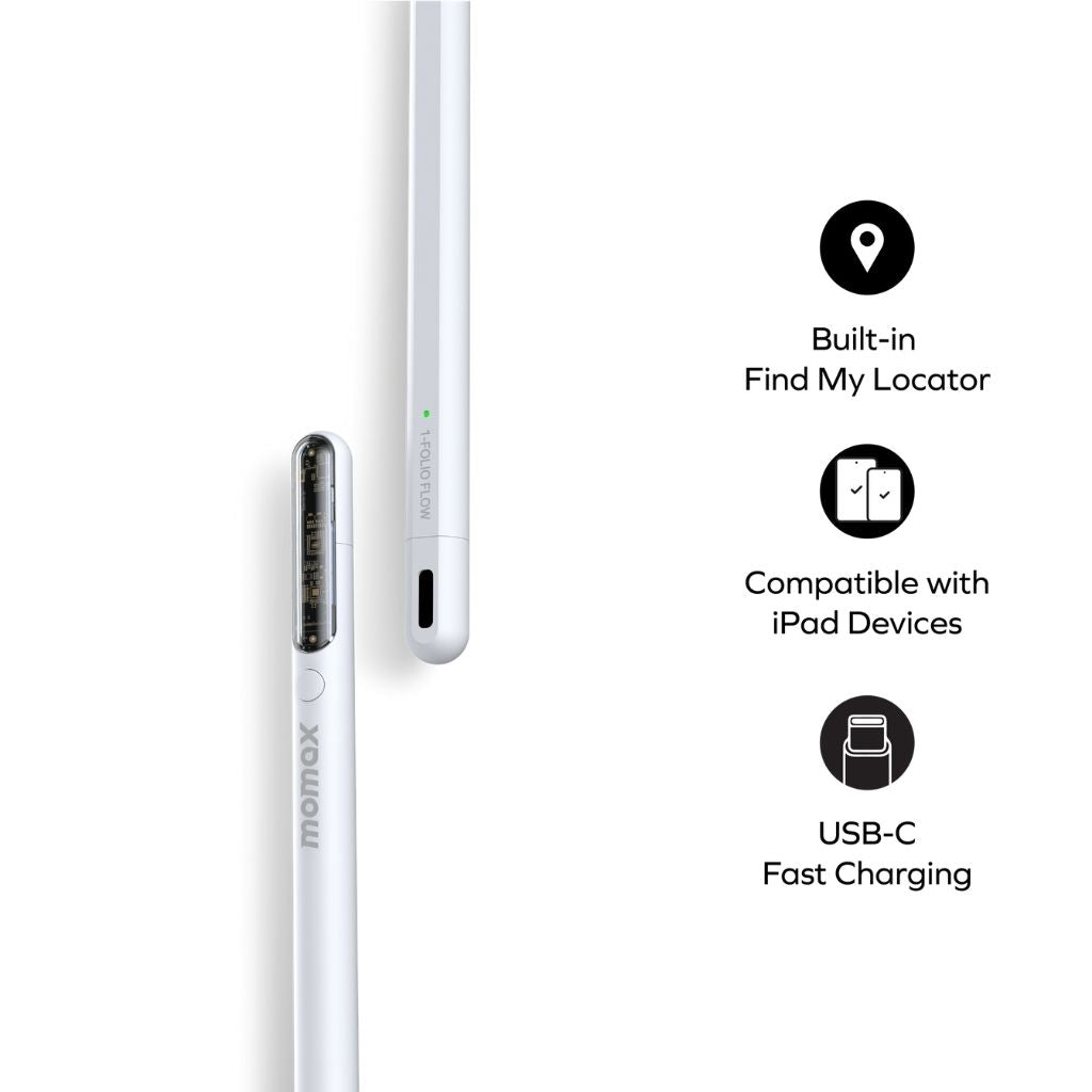 Momax 1-Folio Flow Find My Active Stylus Pen