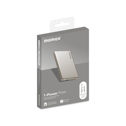 Momax 1-Power Pass 5000 mAh Magnetic Wireless Power Bank