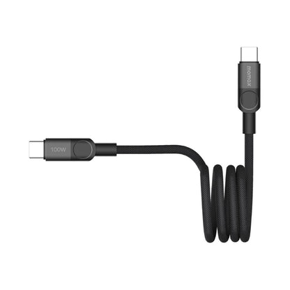 Momax Mag Link 100W USB-C To USB-C Magnetic Cable 1M