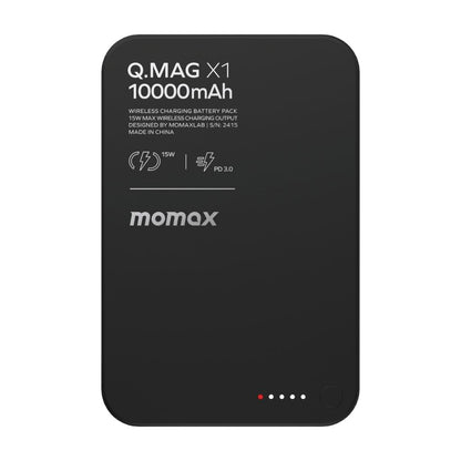 Momax Q.Mag X1 10000 mAh Gen2 15W Magsafe Wireless Power Bank