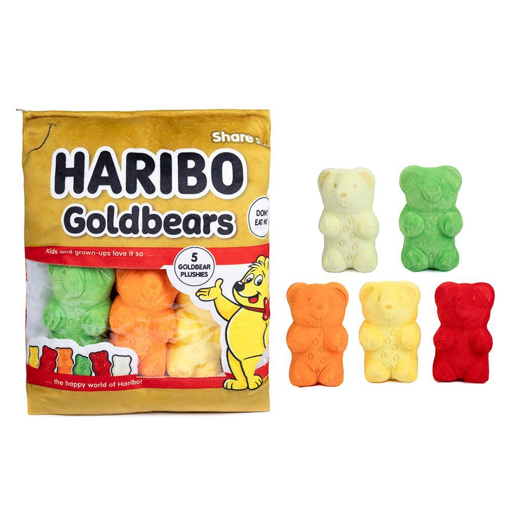 Haribo Plush Snack Bag - Large Goldbear