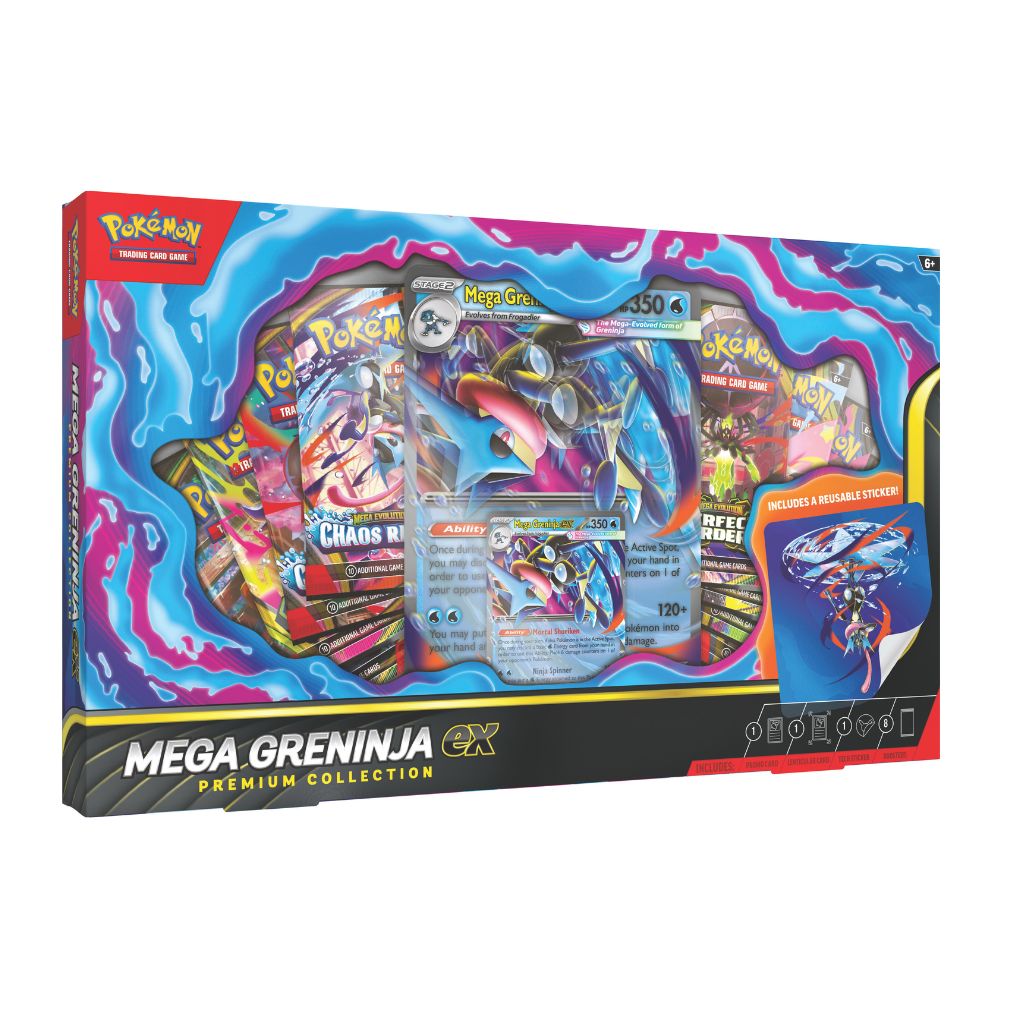 Pokémon TCG Mega Greninja EX Premium Collection Box 26Q3