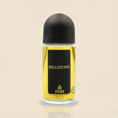 Bottle of Jori Millstone on a beige background
