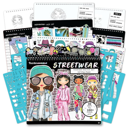Fashion Angels Streetwear Fashion Design Sketch Portfolio