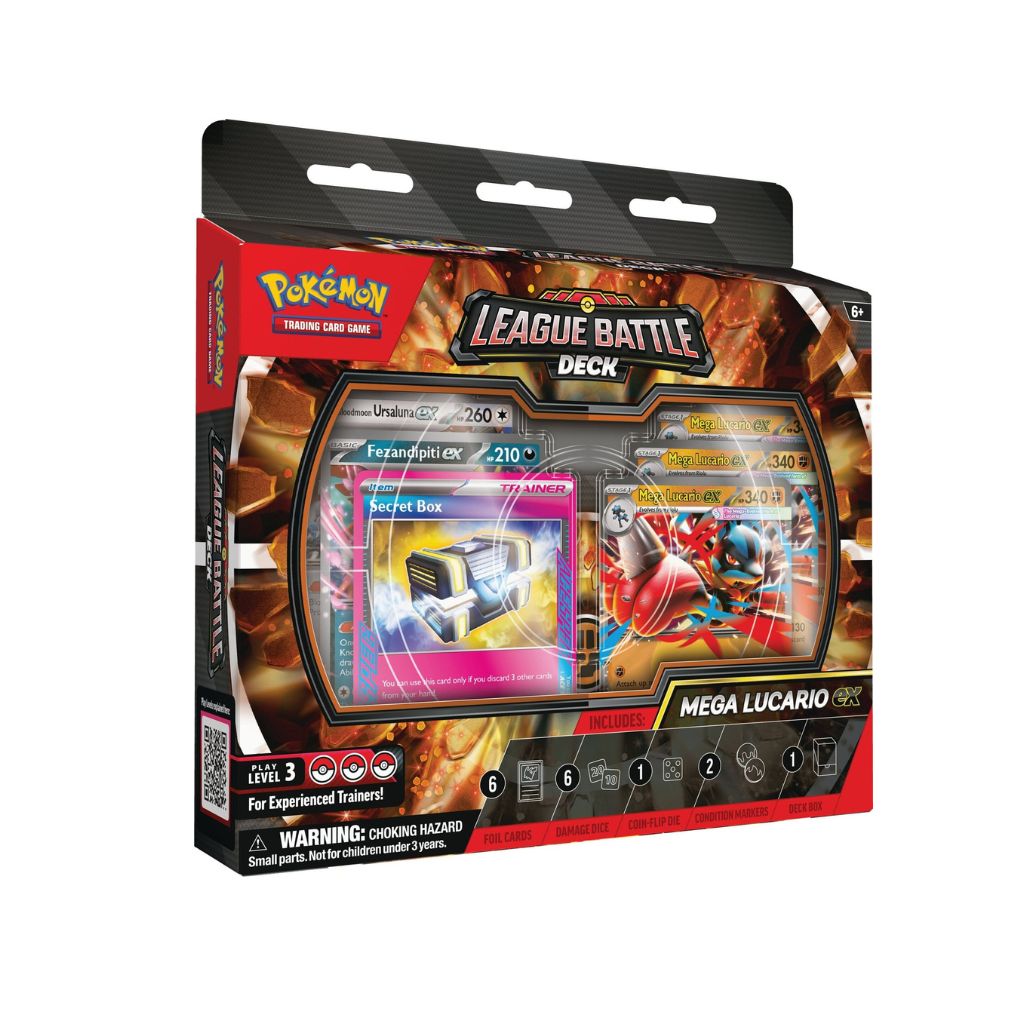 Pokémon TCG: Mega Lucario Ex League Battle Deck 26Q2- May