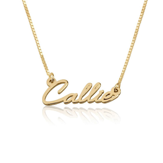 Dainty Name Pendant Necklace