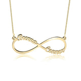 Custom Double Name Necklace
