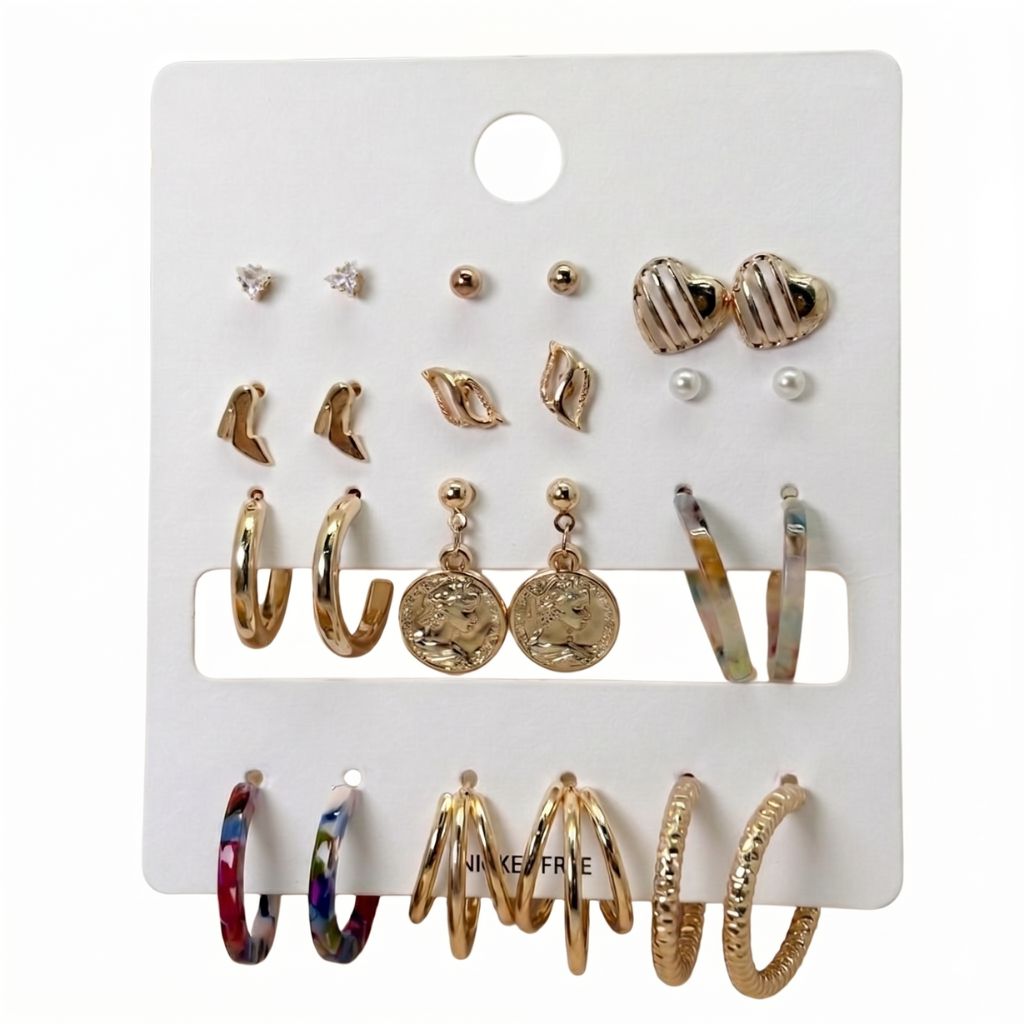 Chic Gold Ear Stack Set