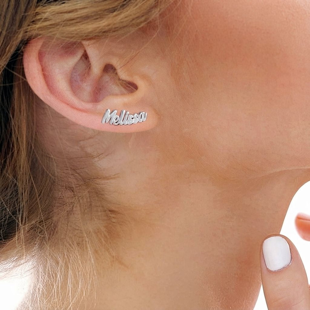 Custom Name Earrings