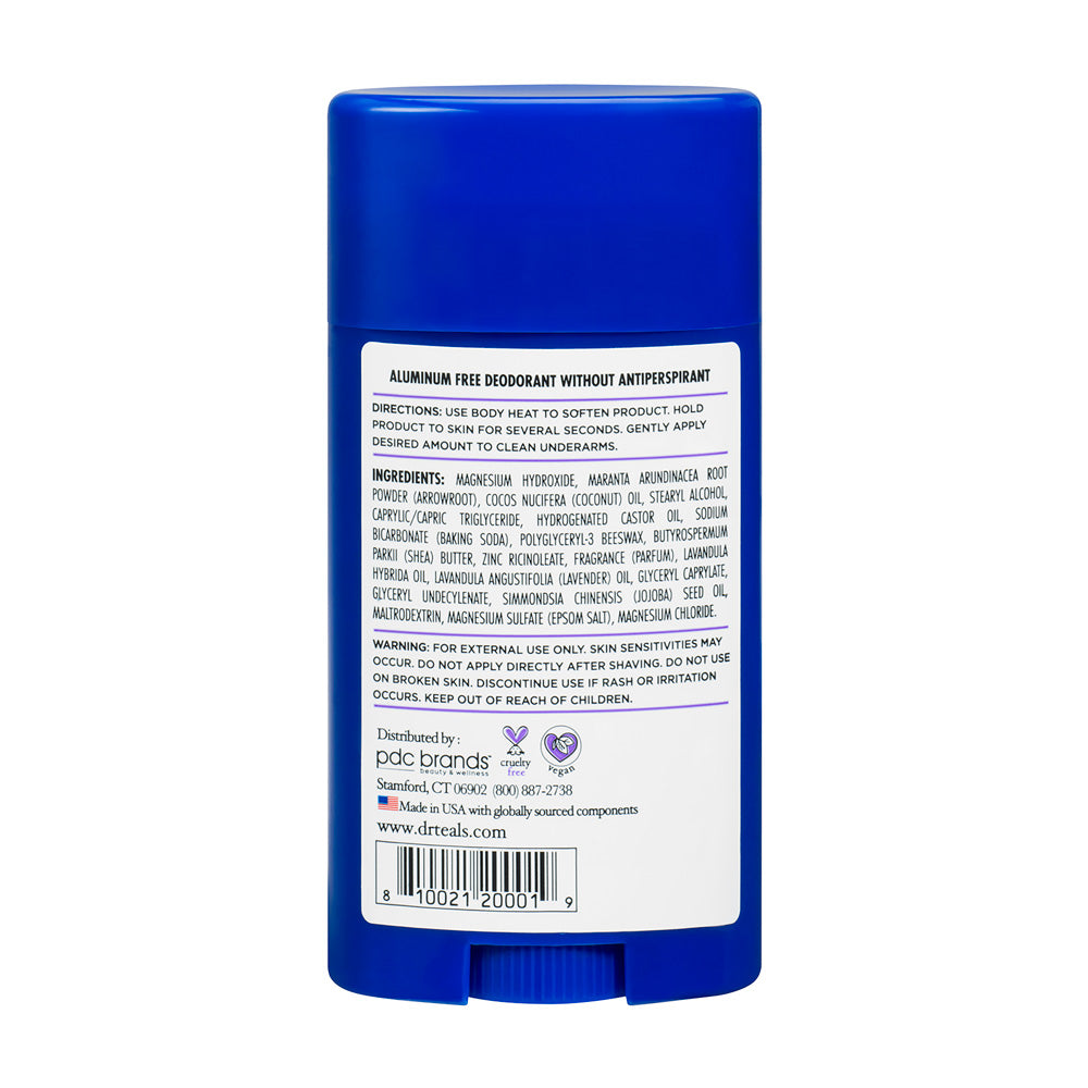 Aluminum Free Deodorant Lavender Vanilla 75g