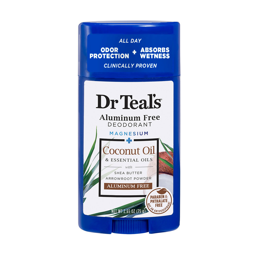 Dr Teal's Aluminum Free Coconut Deodorant 75g
