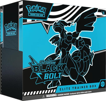 POKEMON TCG SCARLET & VIOLET 10.5 BLACK BOLT ELITE TRAINER BOX ZEKROM