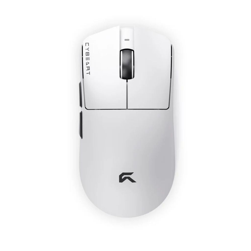 Cybeart Artemis - Ultra-Light Tri-Mode Wireless Gaming Mouse - White