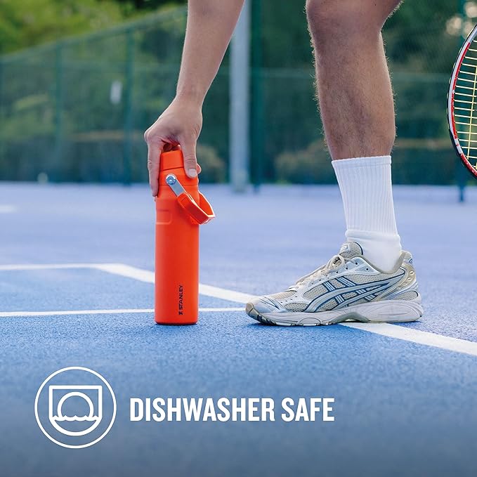 Stanley Aerolight IceFlow Water Bottle Fast Flow 0.6L/20oz Tigerlily