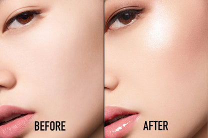 Dior Backstage Glow Face Palette, Pure Shimmer, Blendable Highlight & Blush, 004 Rose Gold, 10g