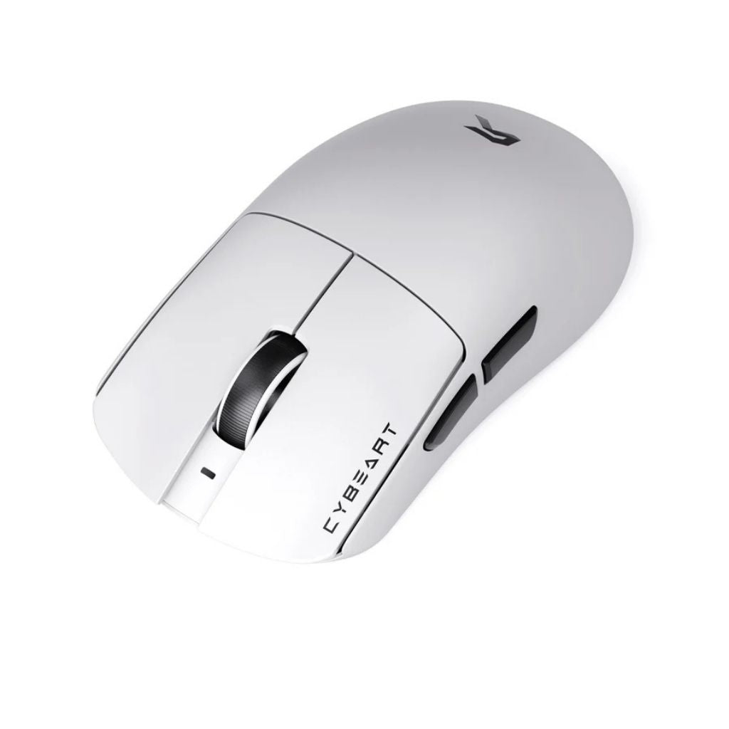 Cybeart Artemis - Ultra-Light Tri-Mode Wireless Gaming Mouse - White