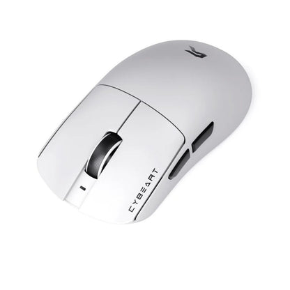 Cybeart Artemis - Ultra-Light Tri-Mode Wireless Gaming Mouse - White