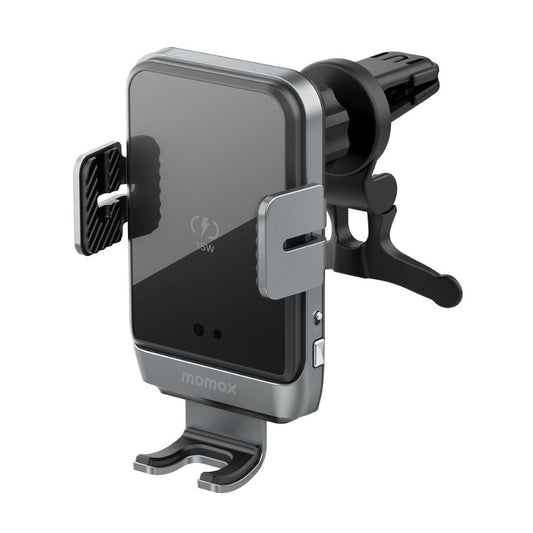 Momax Rotating 15W QC 3.0 Wireless Car Mount