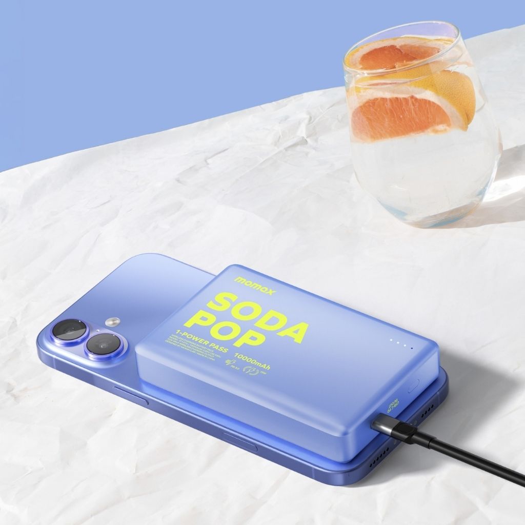 Momax 1-Power Pass 10000 mAh Magnetic Wireless Power Bank