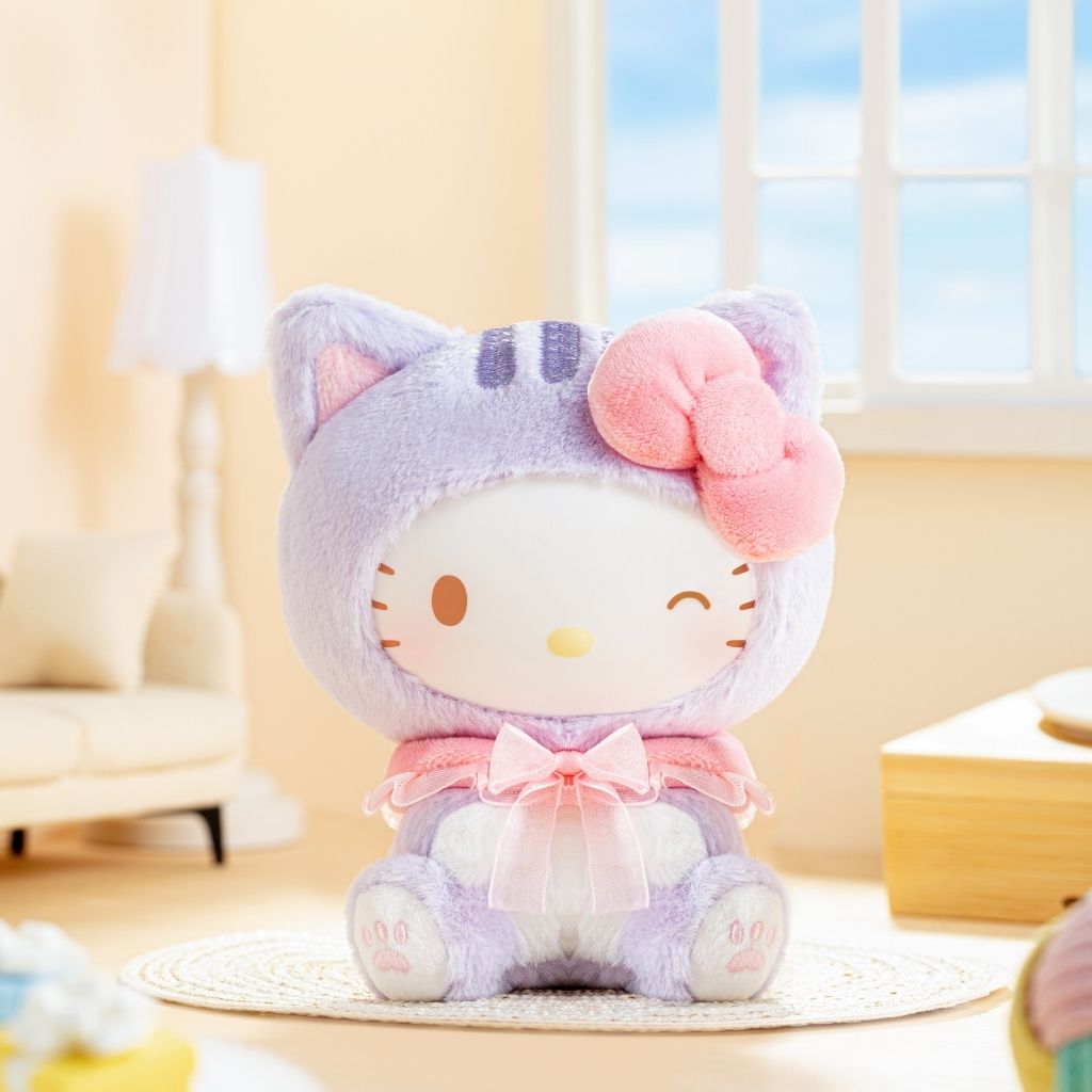 Top Toy Sanrio Play with Kittens Plush Pendant Blind Box