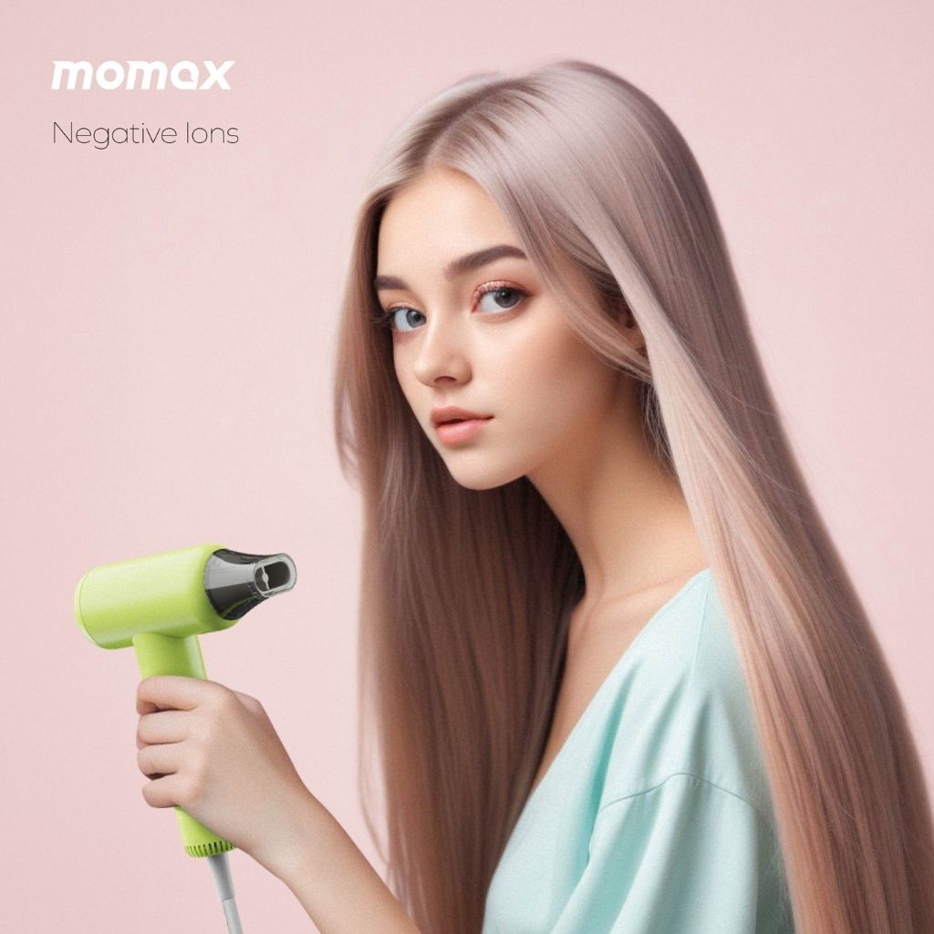 Momax 1-Care Hair Mini Ultra Speed Ion Hair Dryer