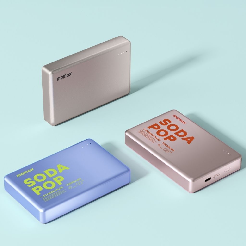Momax 1-Power Pass 10000 mAh Magnetic Wireless Power Bank