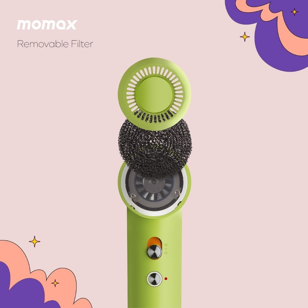 Momax 1-Care Hair Mini Ultra Speed Ion Hair Dryer