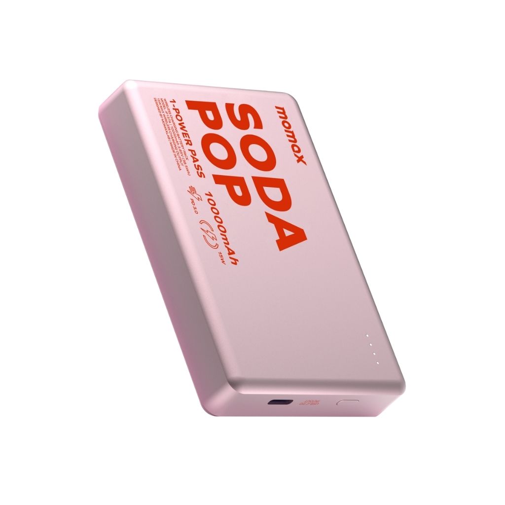 Momax 1-Power Pass 10000 mAh Magnetic Wireless Power Bank