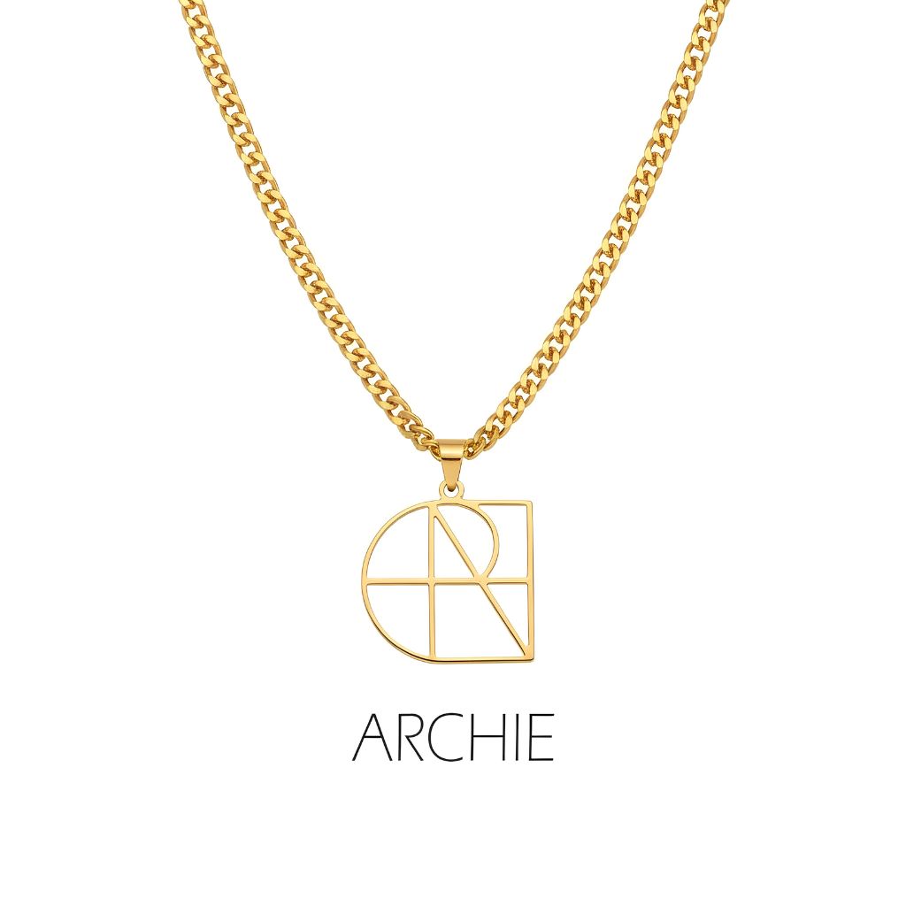 Signature Monogram Necklace