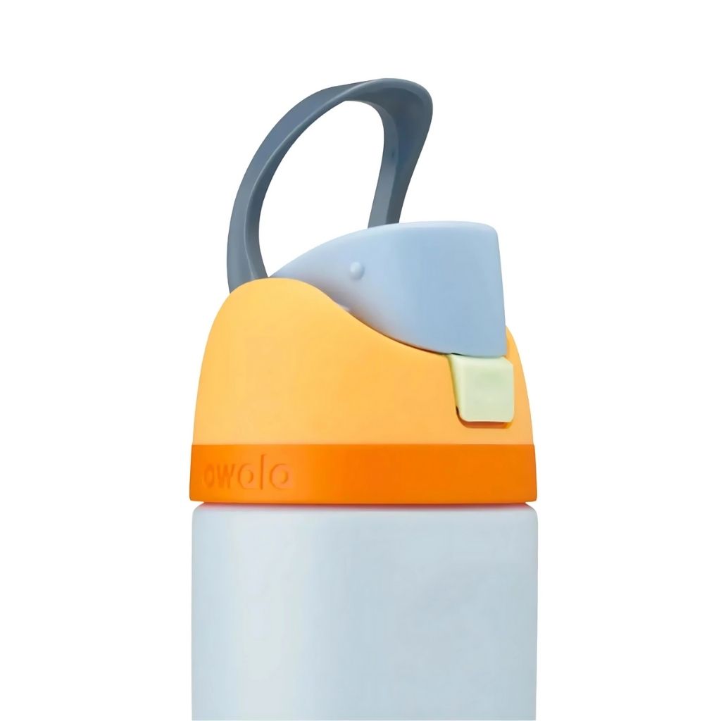 Owala FreeSip 2 pack Stainless Steel Water Bottles 473 ml/16 oz - Yellow and Light Blue