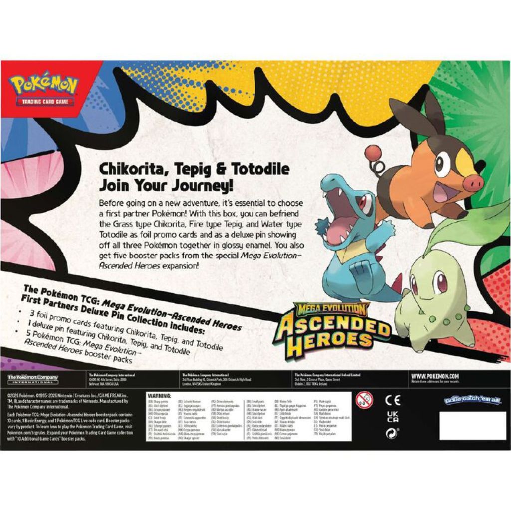 Pokémon TCG: Me2.5 Ascended Heroes Pin Collection