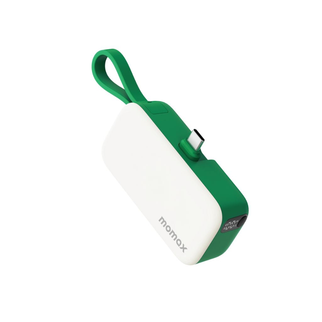 Momax Power Mini 3-in-1 Battery Pack (5000mAh) – Green