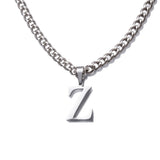 Chunky Chain Initial Pendant Necklace