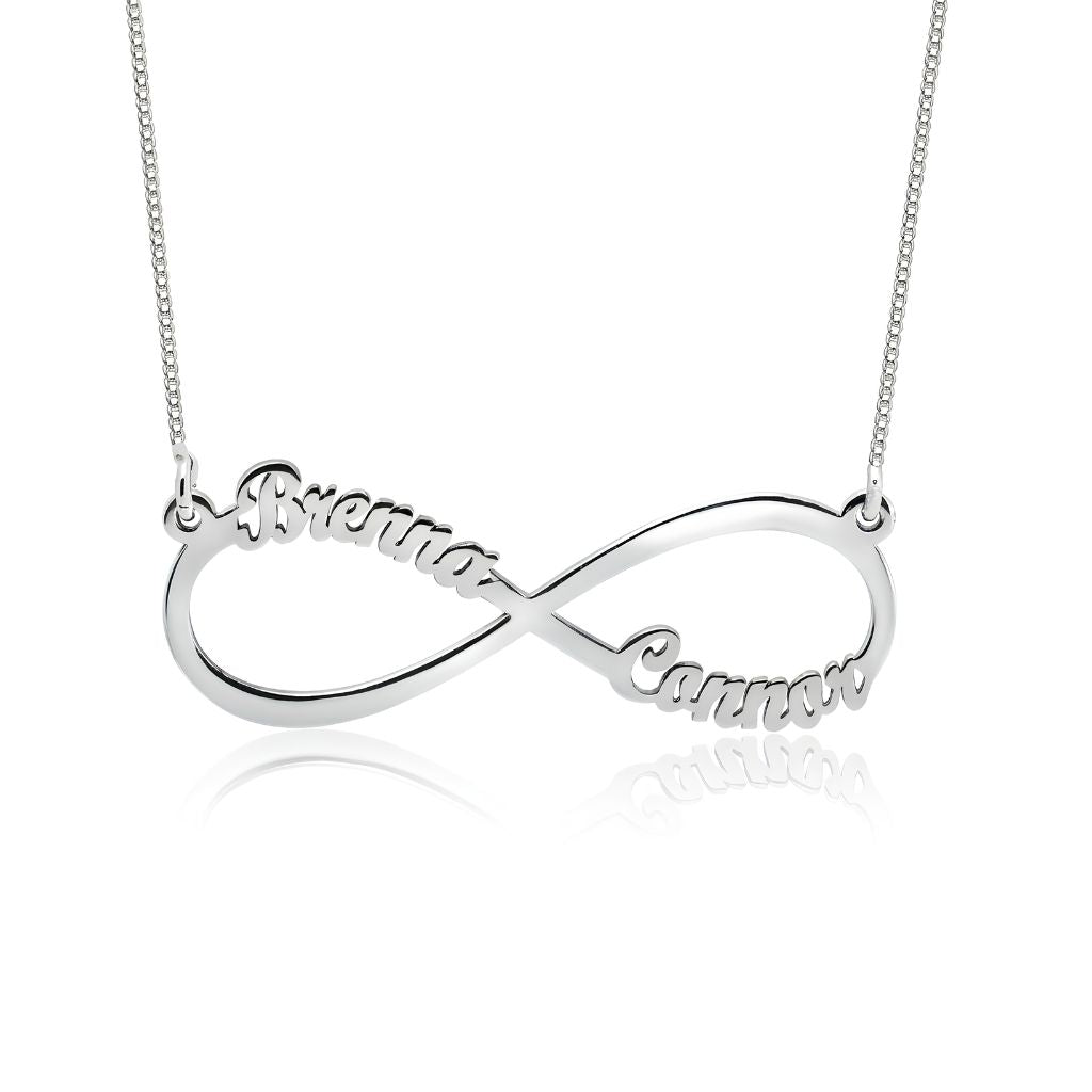 Custom Double Name Necklace