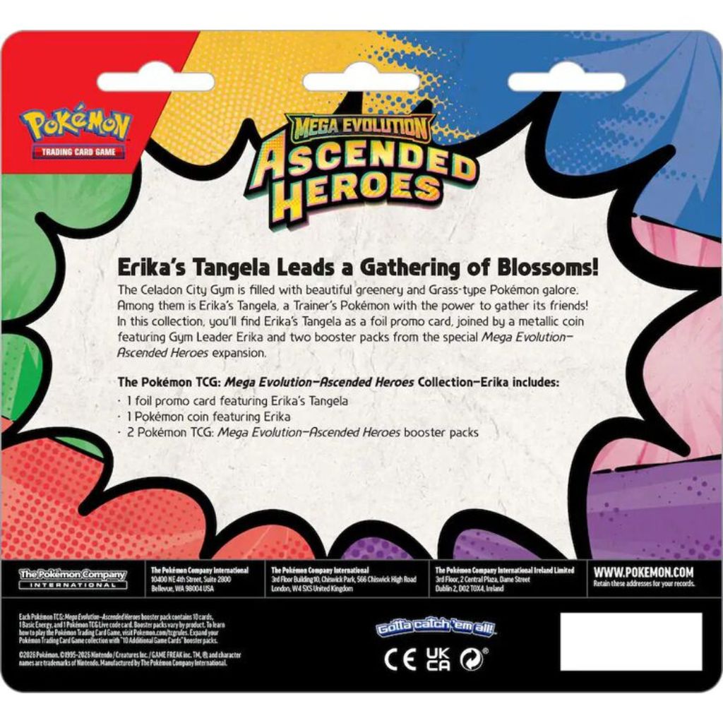 Pokémon trading card game packaging with colorful design and text