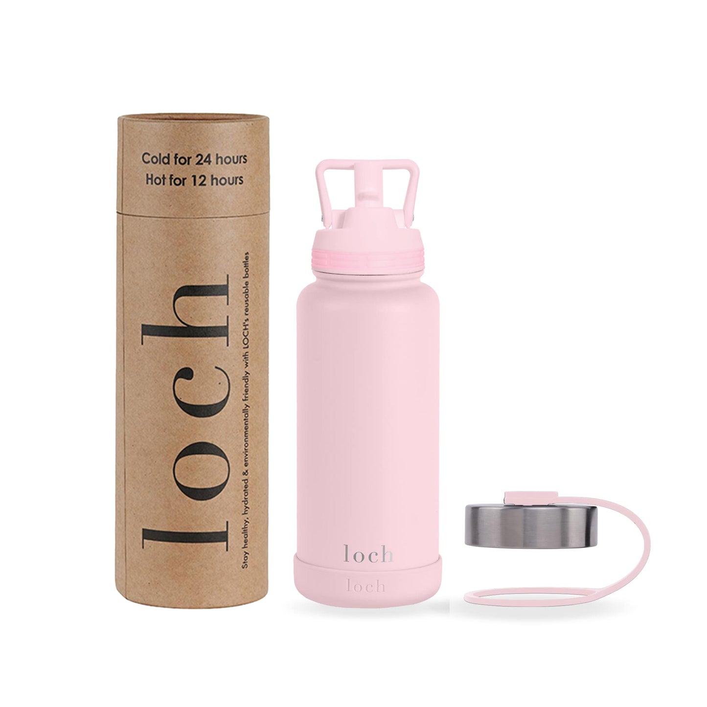 Monochrome Bottle - Baby Pink 900ml (32 Oz)
