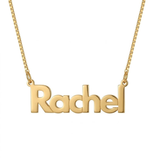 Stylish Bold Name Necklace
